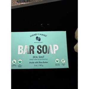 Sea salt bar soap and Lavender bunny bath bomb